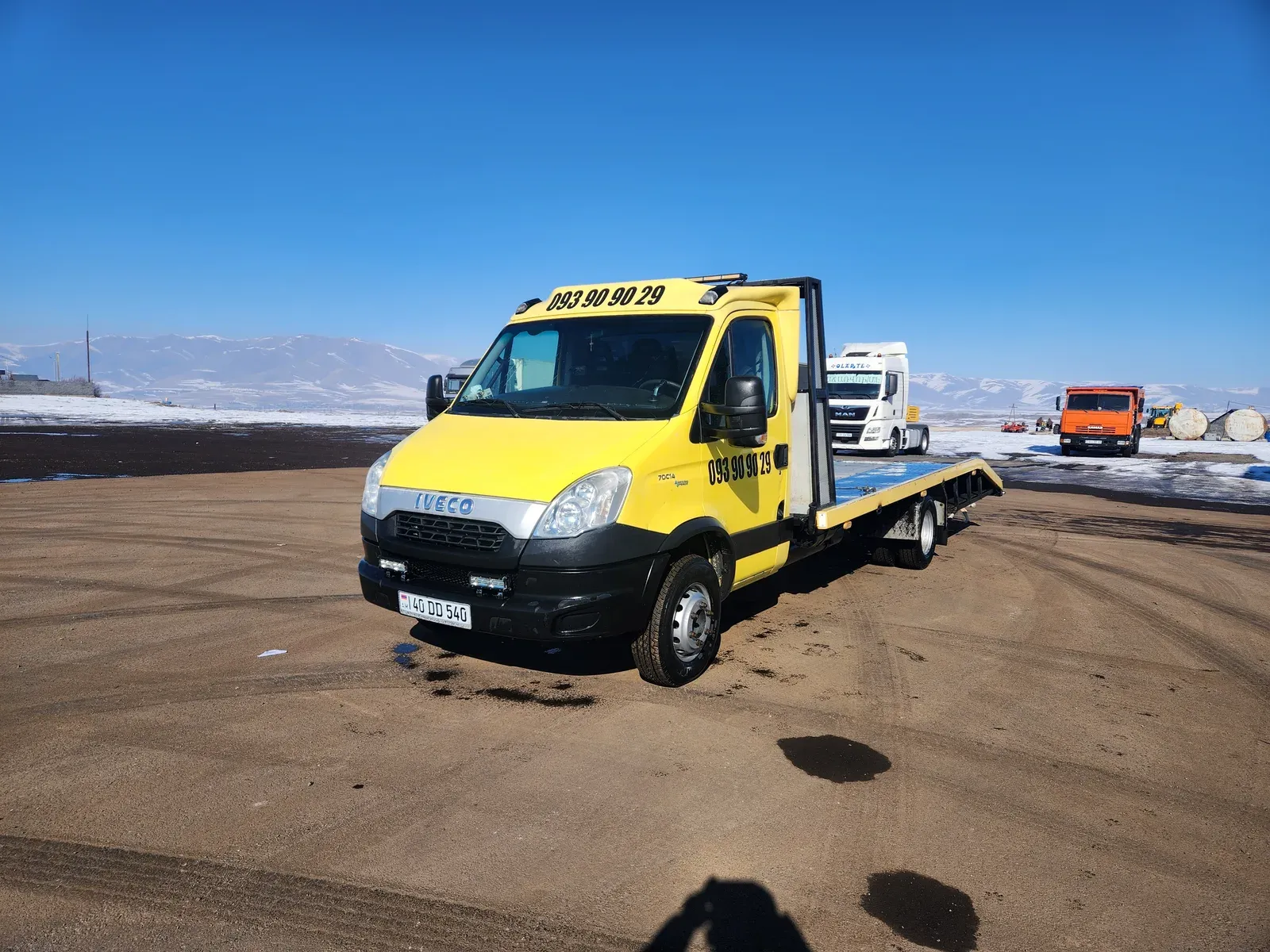 evakuator — iveco dayli էվակուատոր
