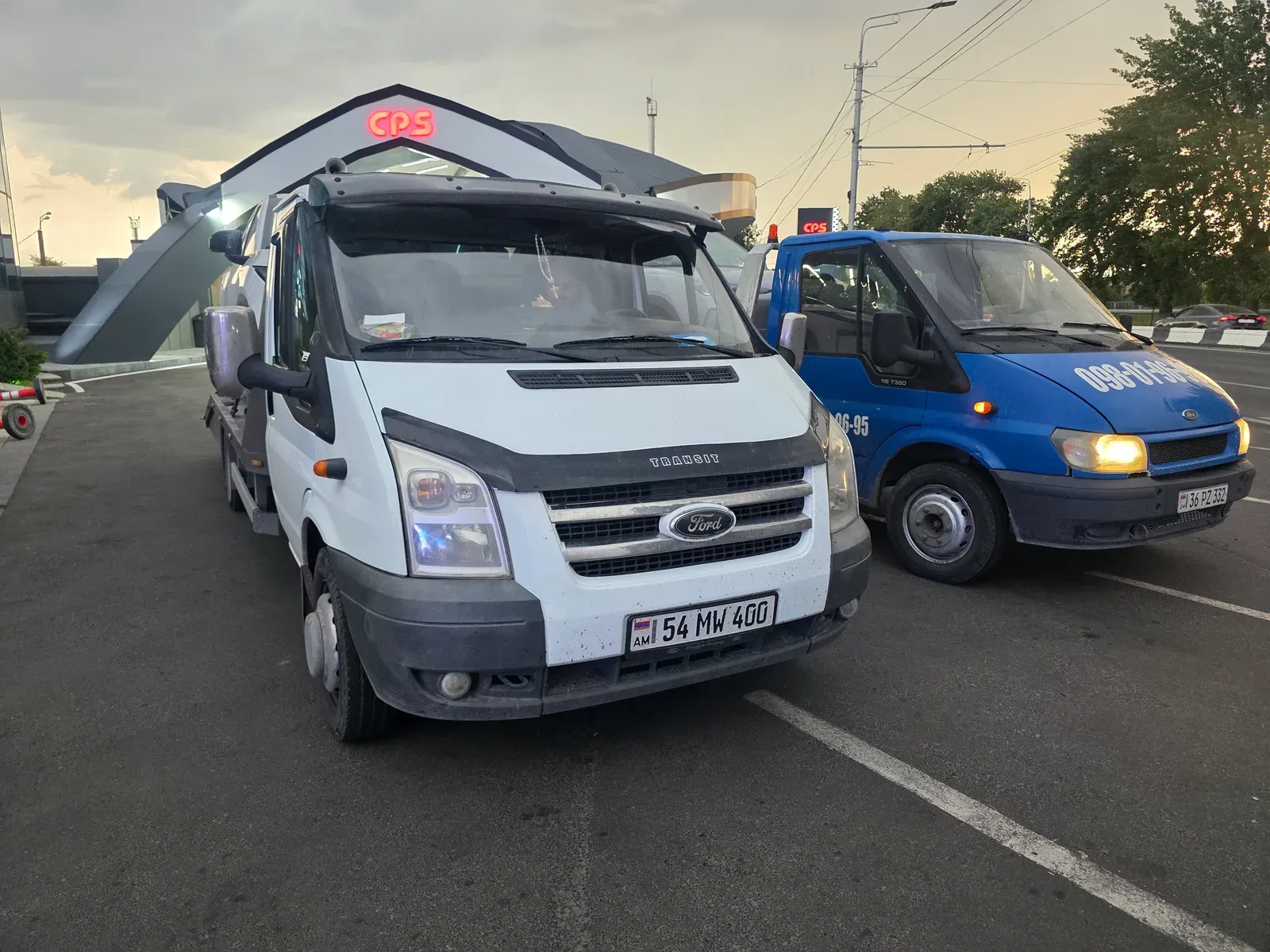 Հայկ Թադևոսյան — Ford Transit էվակուատոր