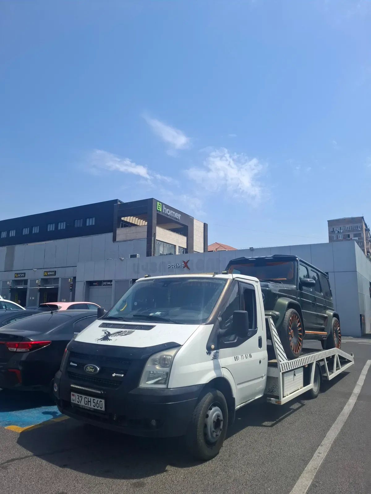 Արտյոմ Պապյան — Ford Tranzit էվակուատոր